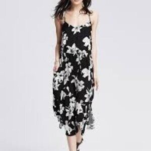 𝅺**HOST PICK**NWOT Banana Republic Floral Maxi/Midi Dress
